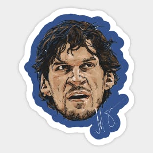 Boban Marjanovic Dallas Portrait Sticker